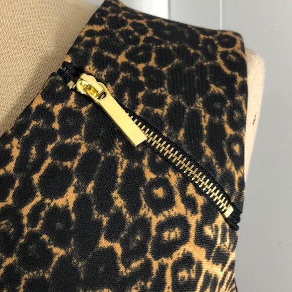 Womens Leopard Print Dress. NEW with tag. Size XS, Extra Small - Picture 4 of 8